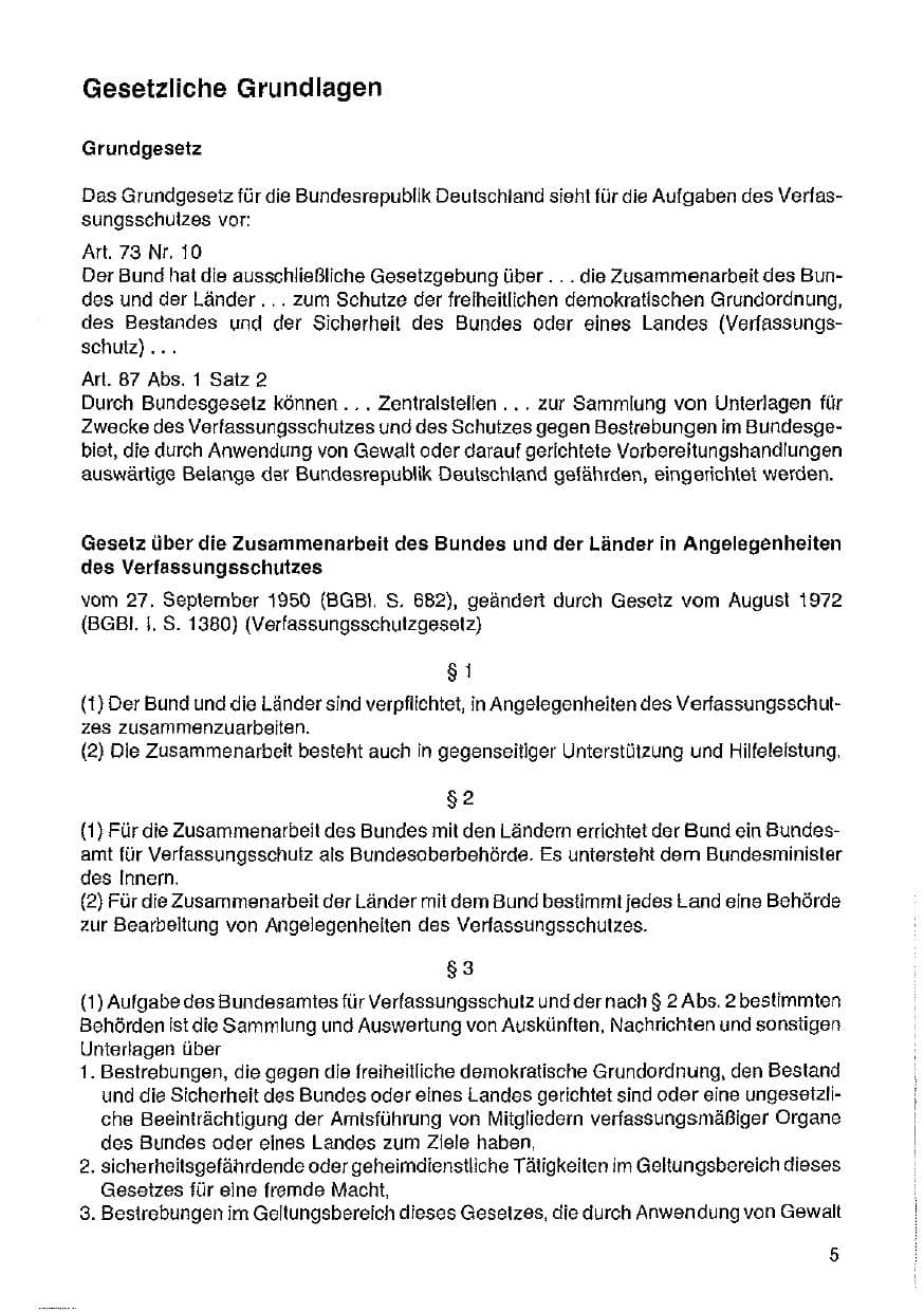 Seite 6 des Verfassungsschutzbericht 1978 Hessen