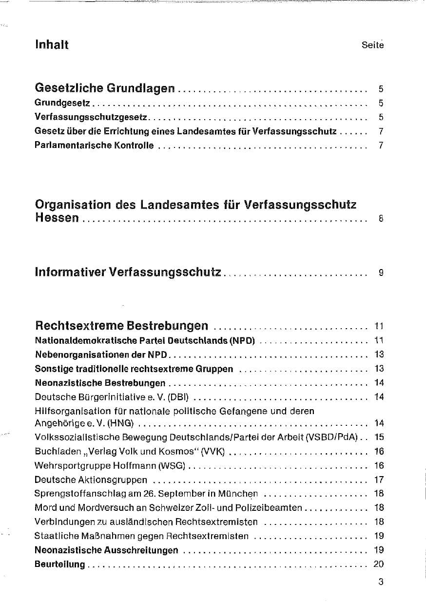 Seite 4 des Verfassungsschutzbericht 1980 Hessen