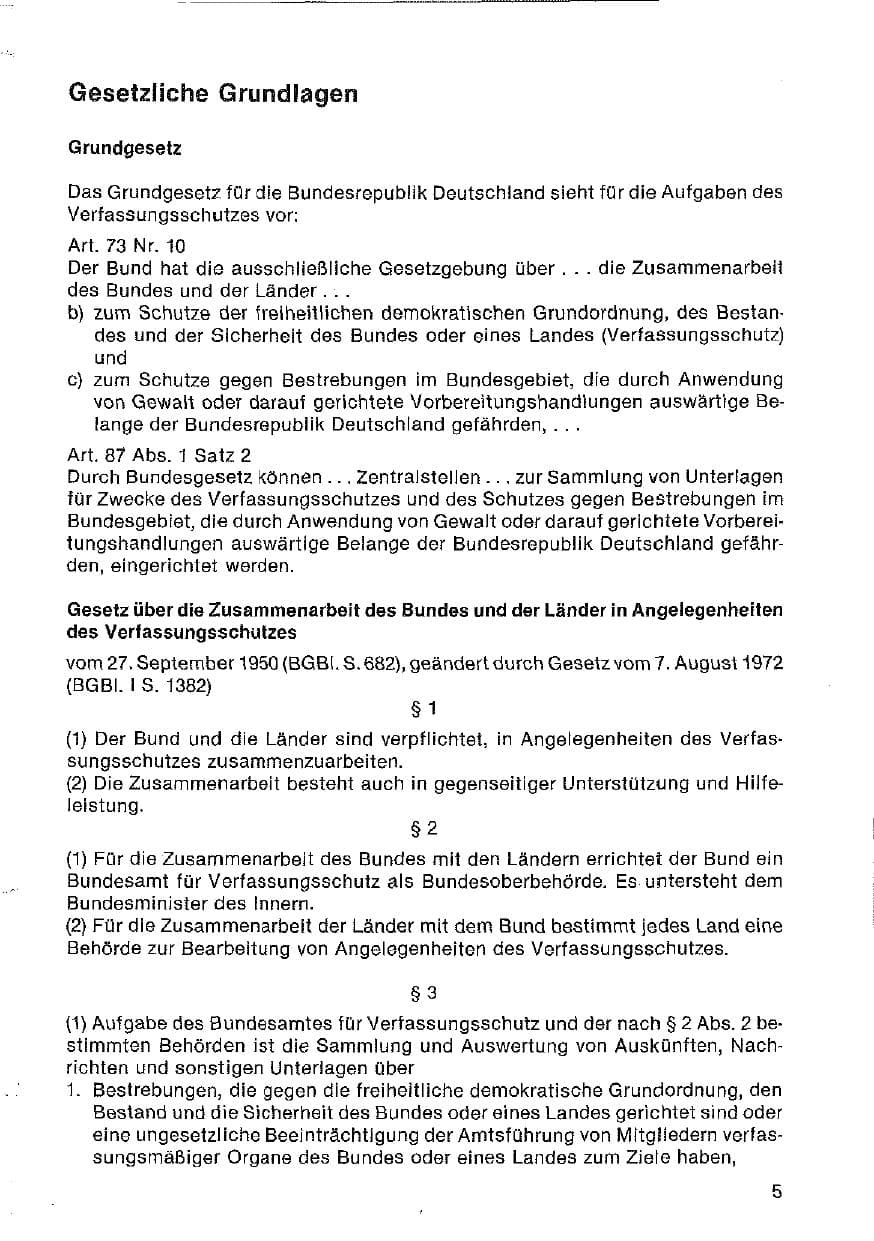 Seite 6 des Verfassungsschutzbericht 1980 Hessen