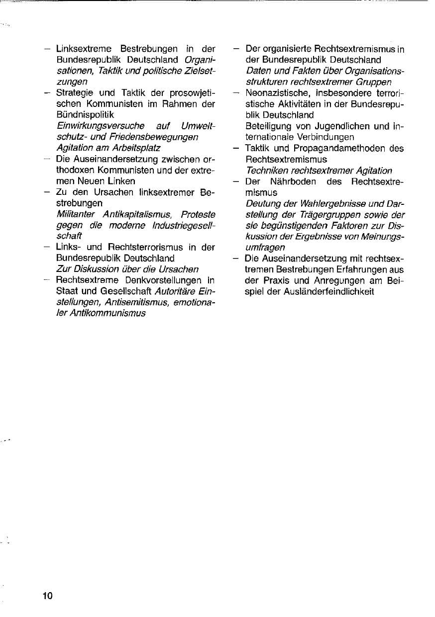 Seite 11 des Verfassungsschutzbericht 1981 Hessen