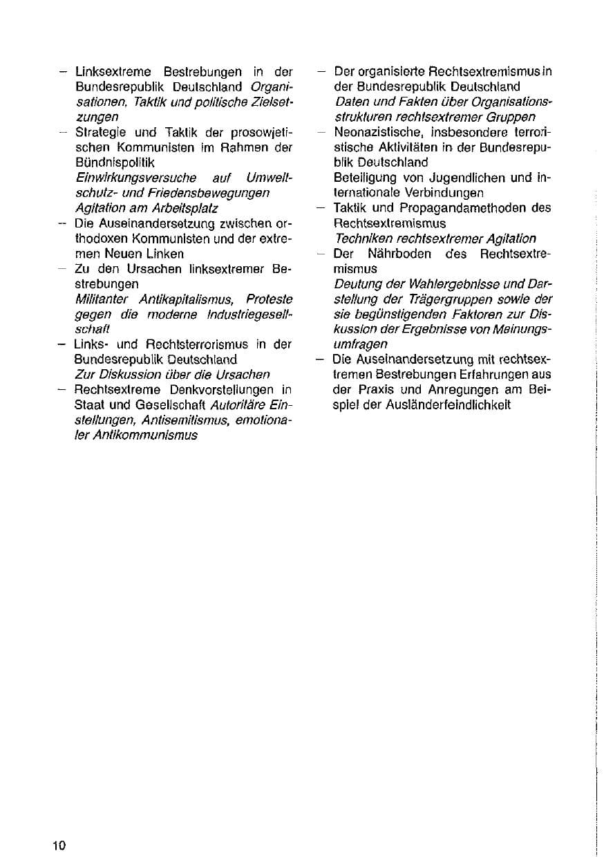 Seite 11 des Verfassungsschutzbericht 1982 Hessen