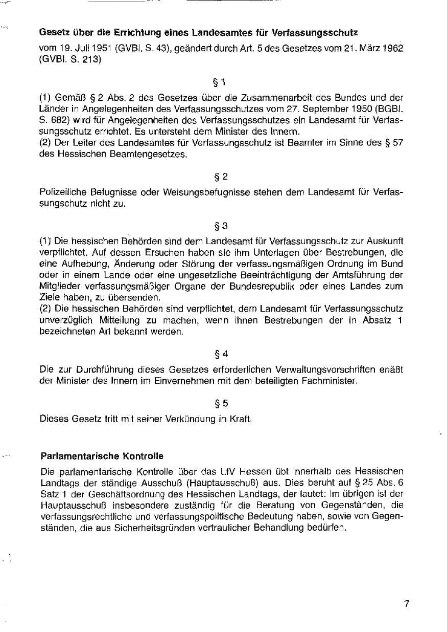 Seite 8 des Verfassungsschutzbericht 1982 Hessen