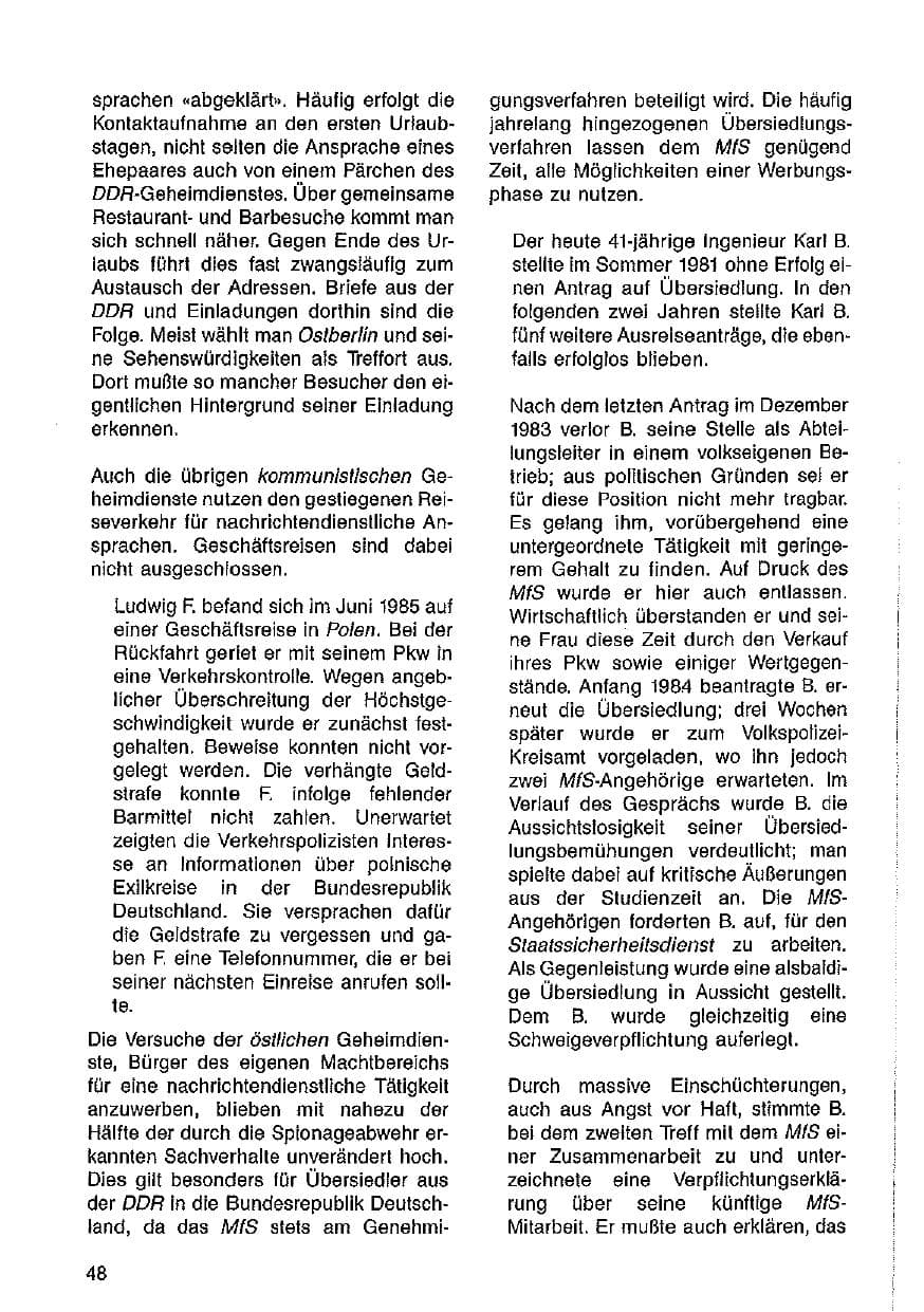 Seite 49 des Verfassungsschutzbericht 1985 Hessen