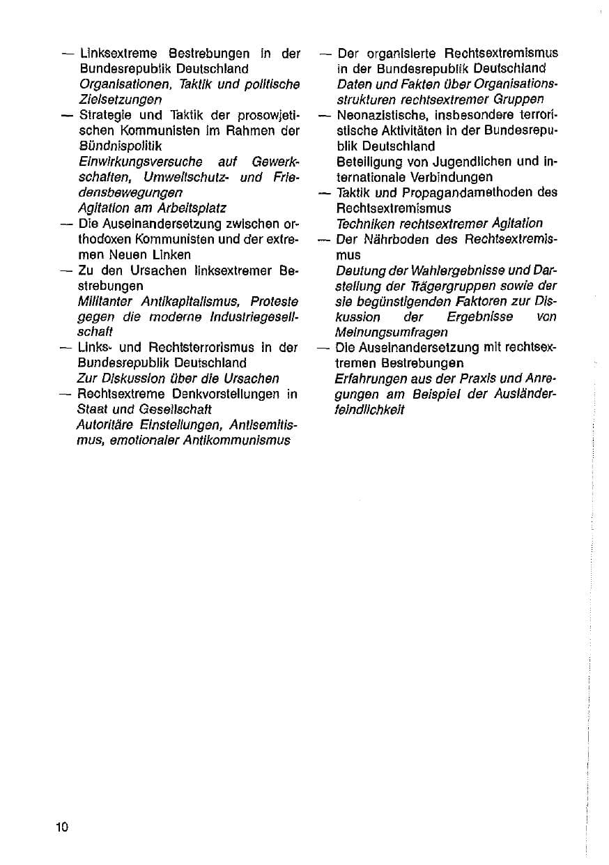 Seite 11 des Verfassungsschutzbericht 1986 Hessen