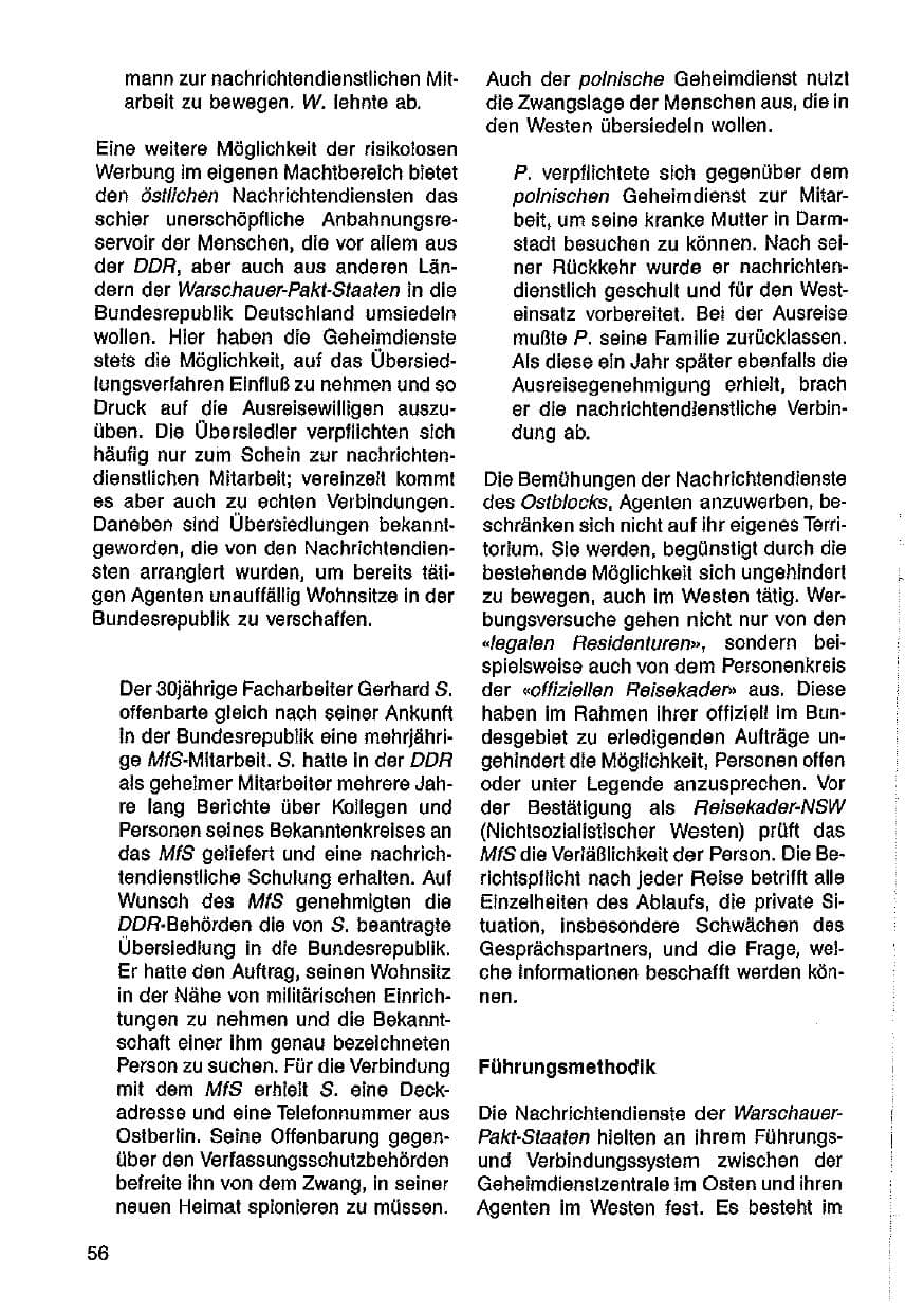 Seite 57 des Verfassungsschutzbericht 1986 Hessen