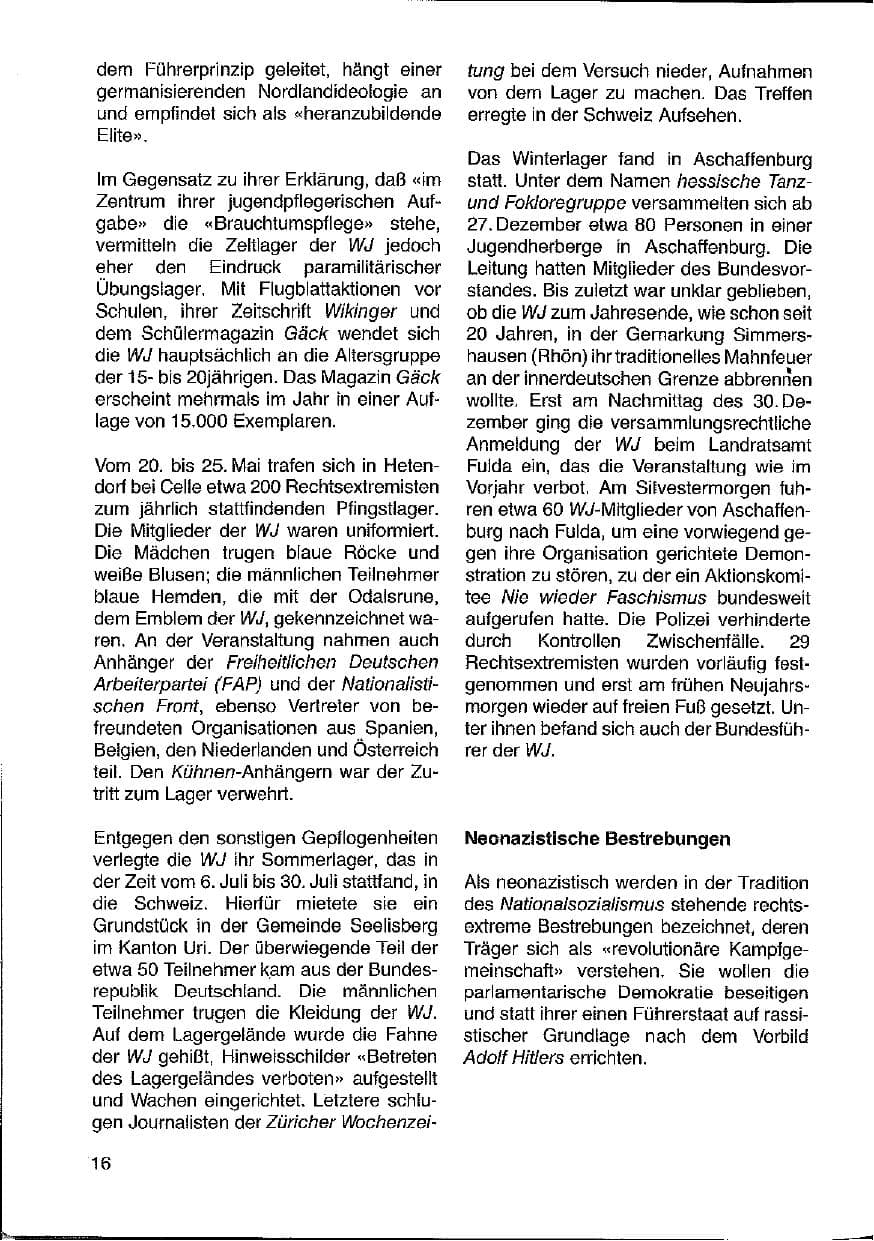 Seite 17 des Verfassungsschutzbericht 1988 Hessen