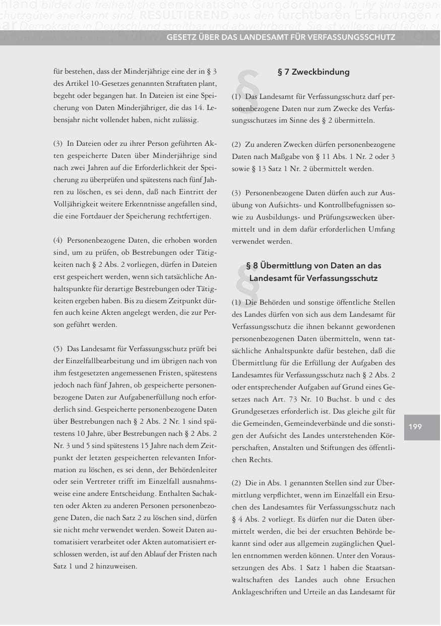 Seite 199 des Verfassungsschutzbericht 2013 Hessen