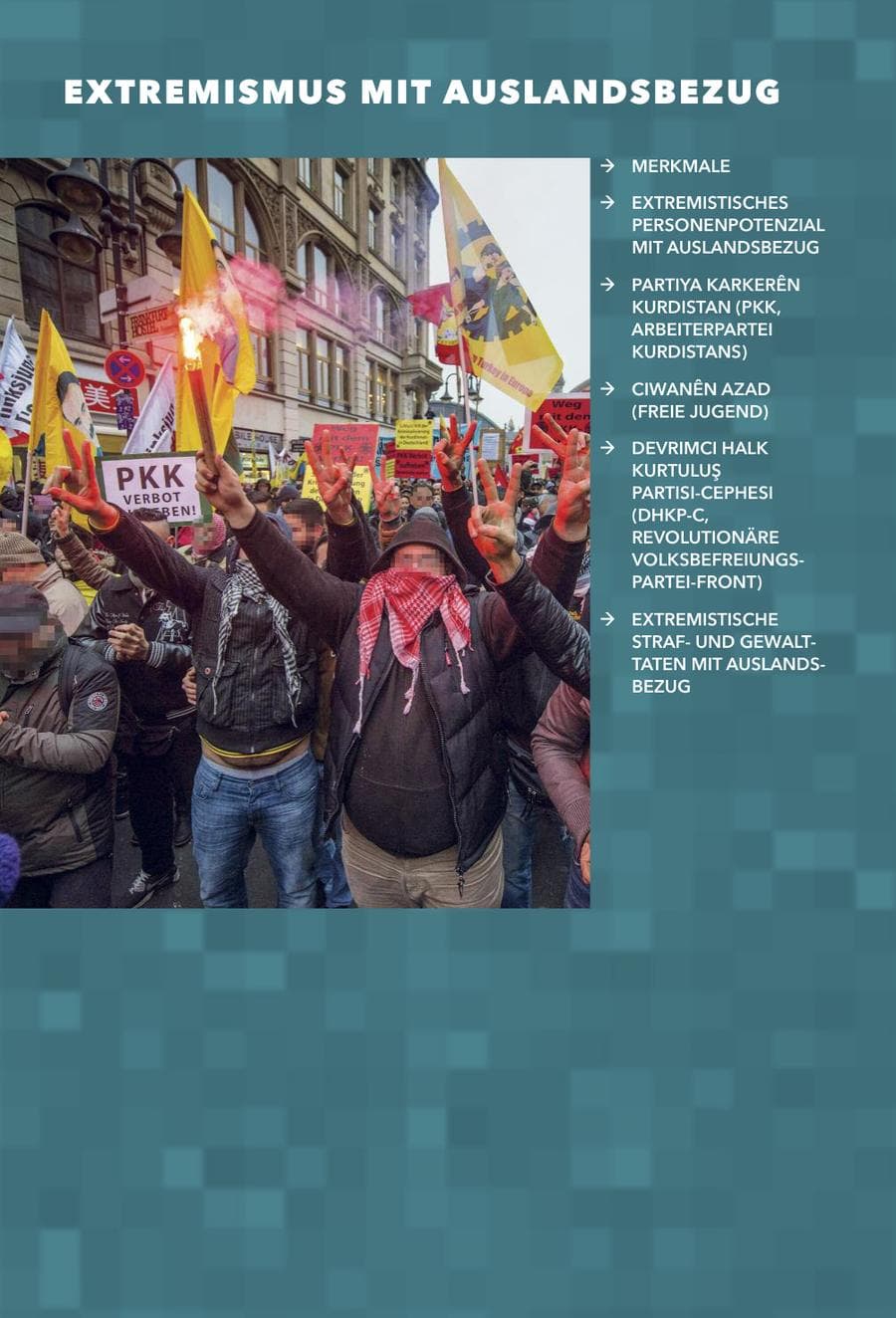 Seite 197 des Verfassungsschutzbericht 2018 Hessen