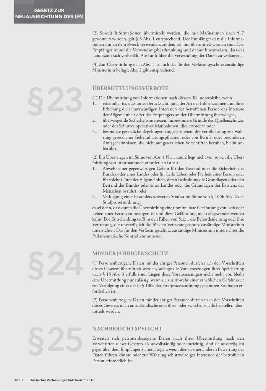 Seite 304 des Verfassungsschutzbericht 2018 Hessen