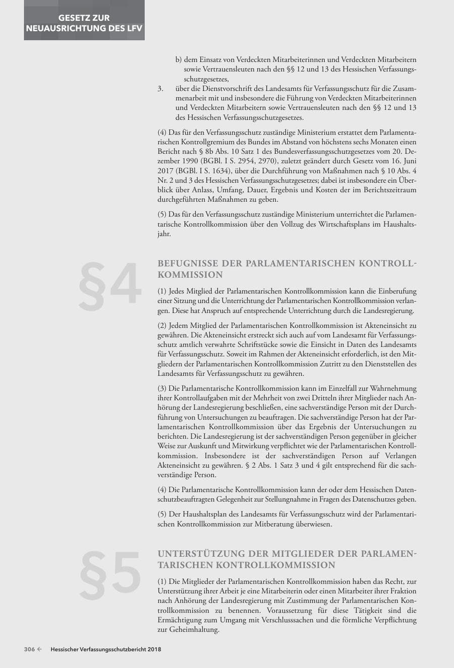 Seite 308 des Verfassungsschutzbericht 2018 Hessen
