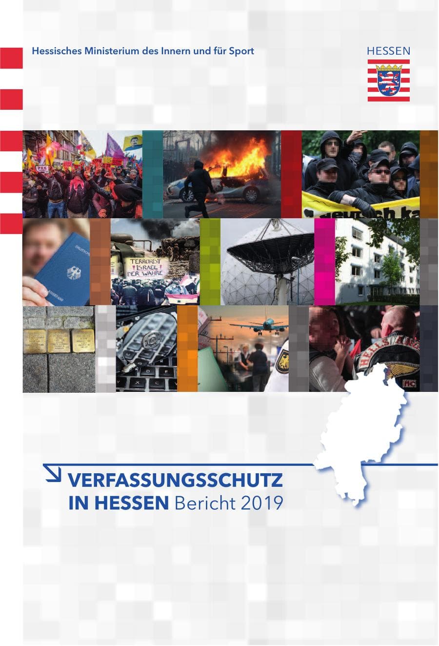 Seite 1 des Verfassungsschutzbericht 2019 Hessen
