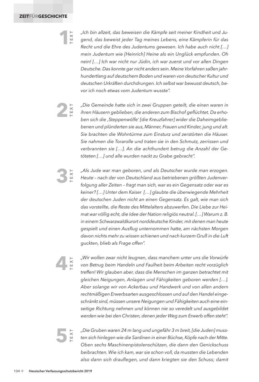 Seite 136 des Verfassungsschutzbericht 2019 Hessen