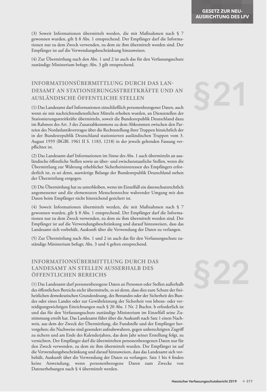 Seite 379 des Verfassungsschutzbericht 2019 Hessen