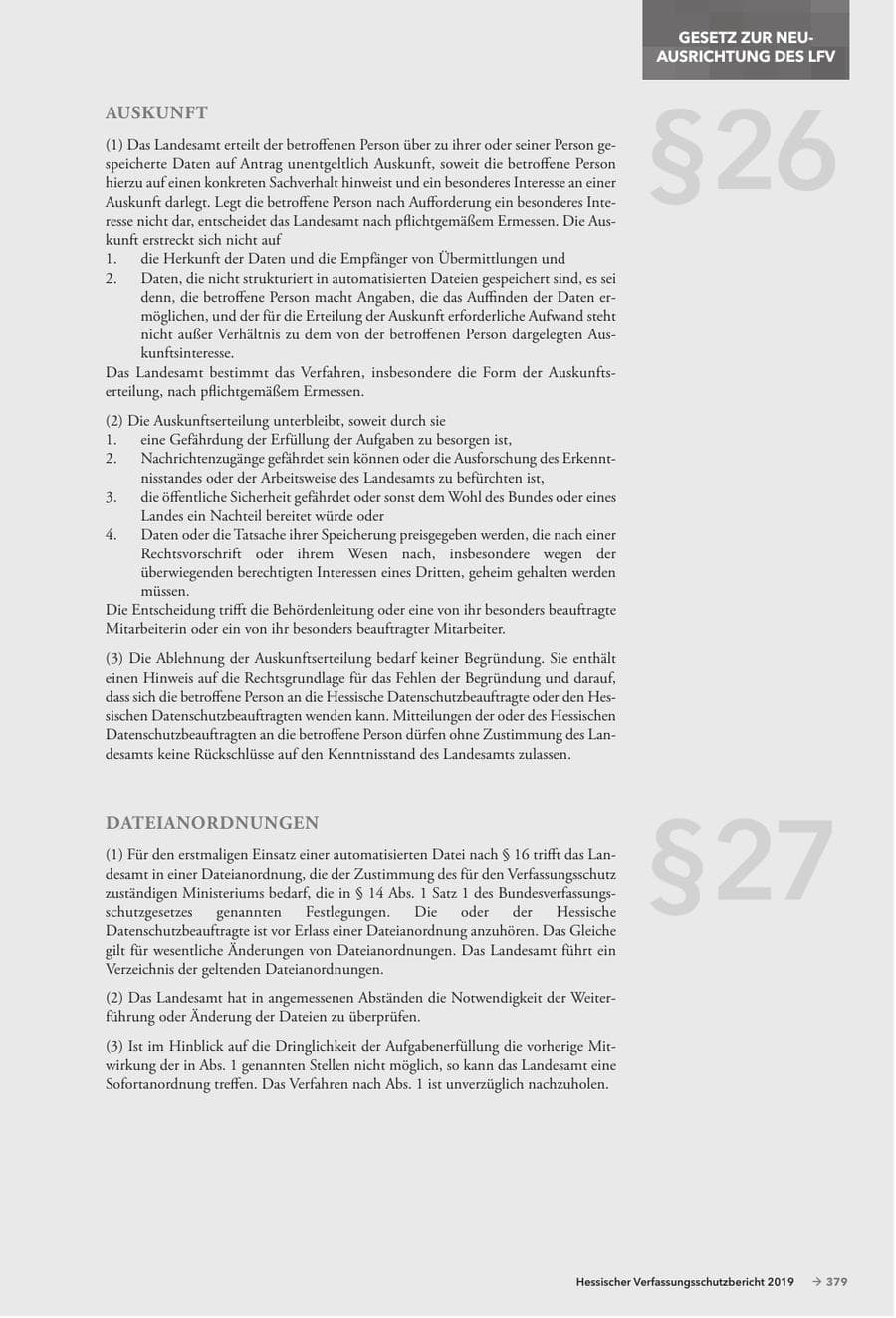 Seite 381 des Verfassungsschutzbericht 2019 Hessen