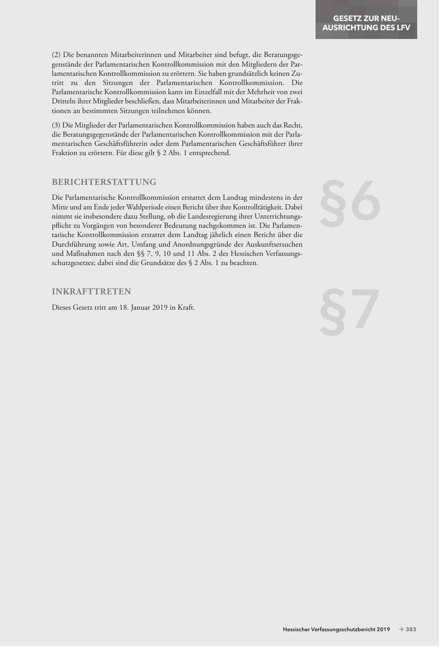 Seite 385 des Verfassungsschutzbericht 2019 Hessen