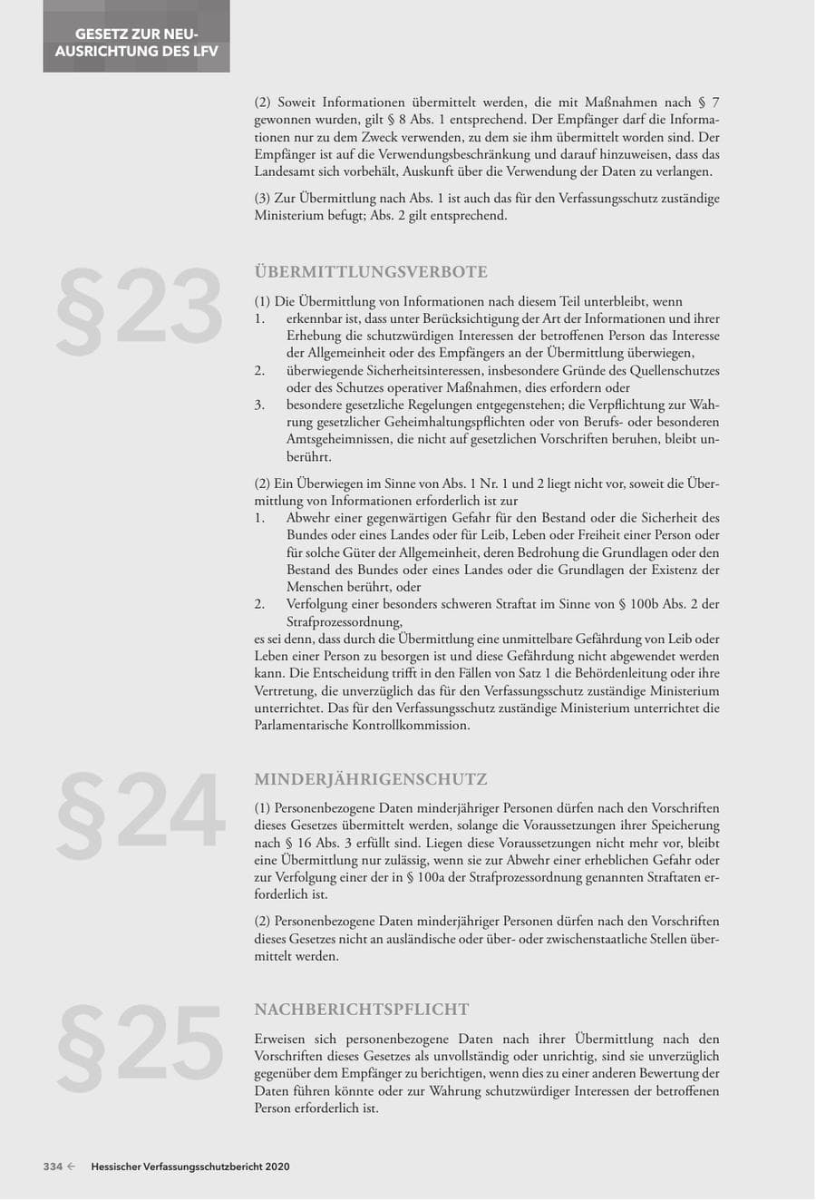Seite 336 des Verfassungsschutzbericht 2020 Hessen