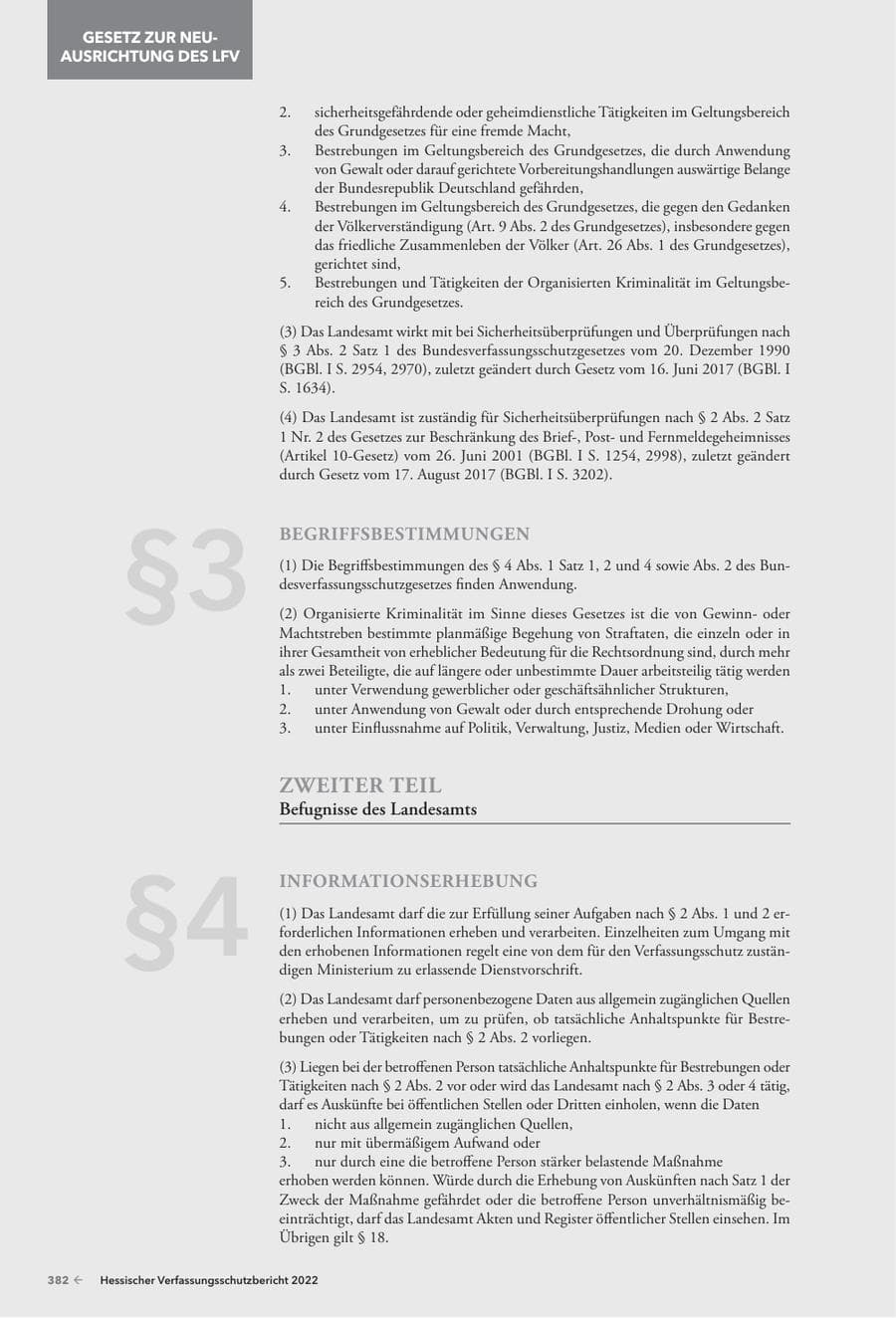 Seite 384 des Verfassungsschutzbericht 2022 Hessen