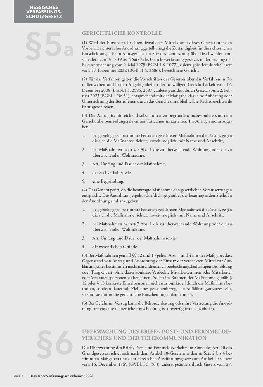 Seite 366 des Verfassungsschutzbericht 2023 Hessen