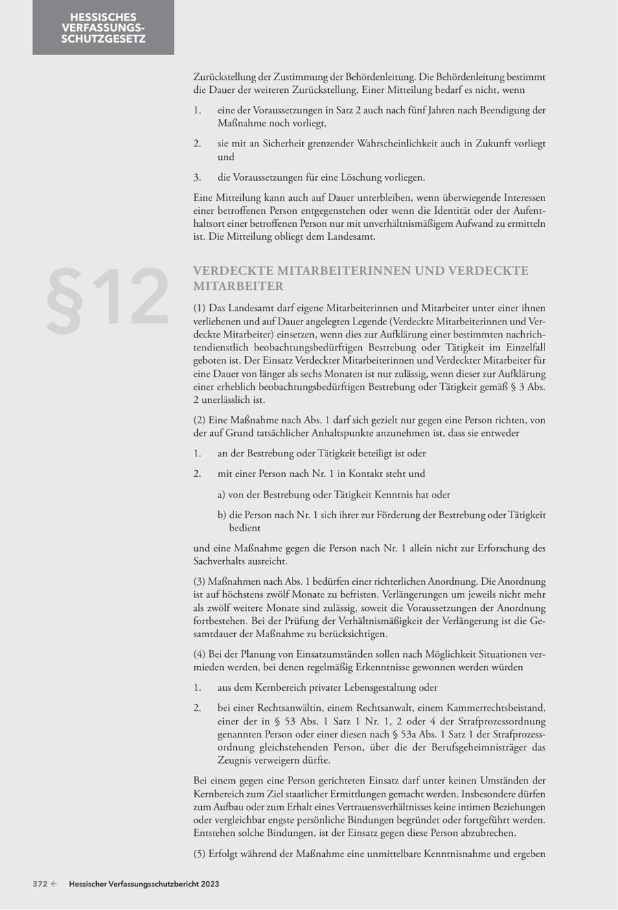 Seite 374 des Verfassungsschutzbericht 2023 Hessen