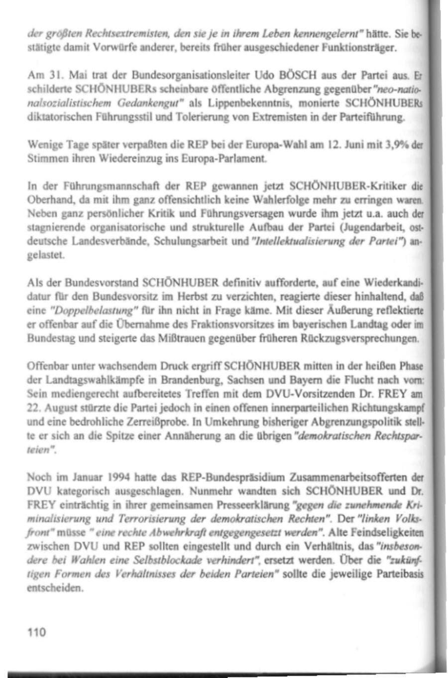 Seite 113 des Verfassungsschutzbericht 1994 Hamburg