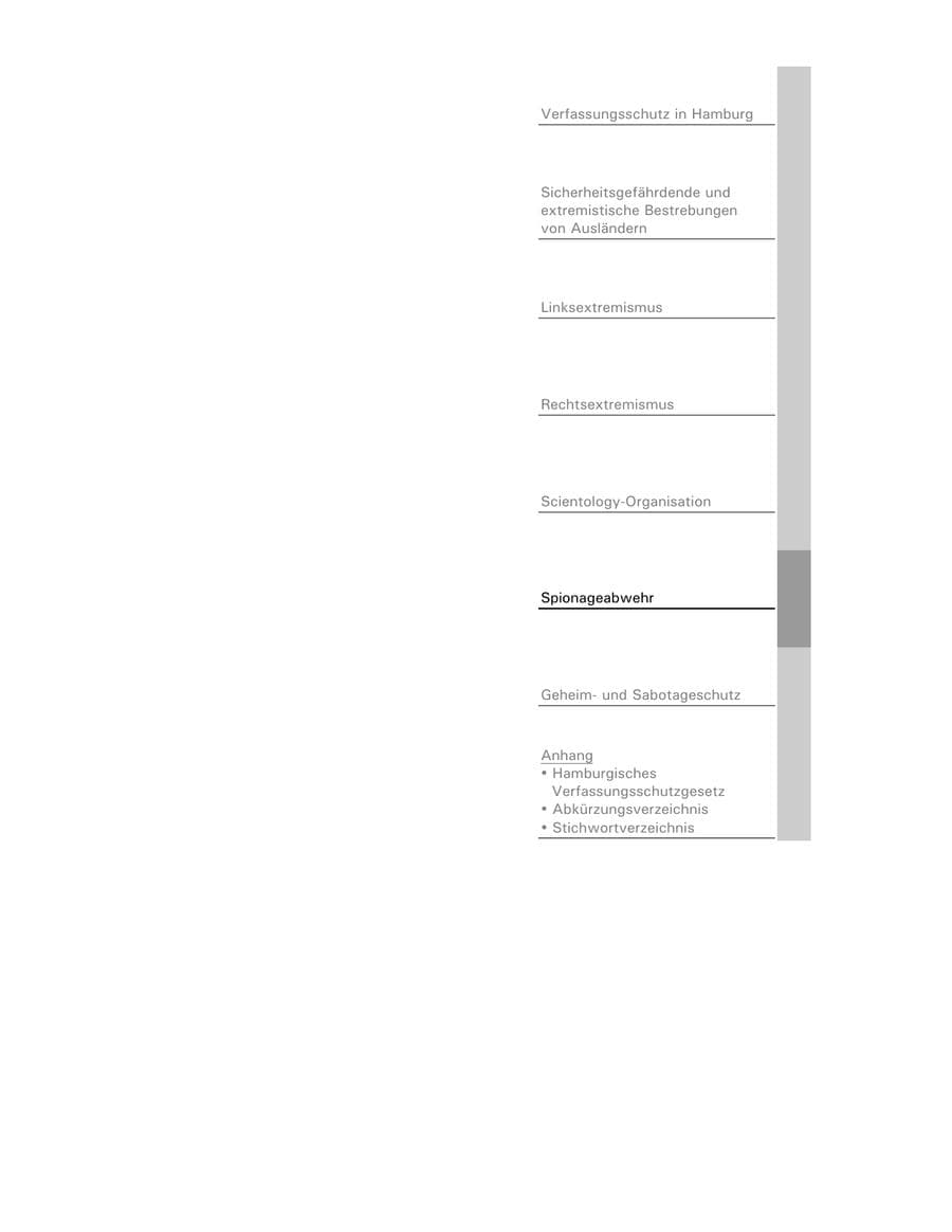 Seite 191 des Verfassungsschutzbericht 2002 Hamburg
