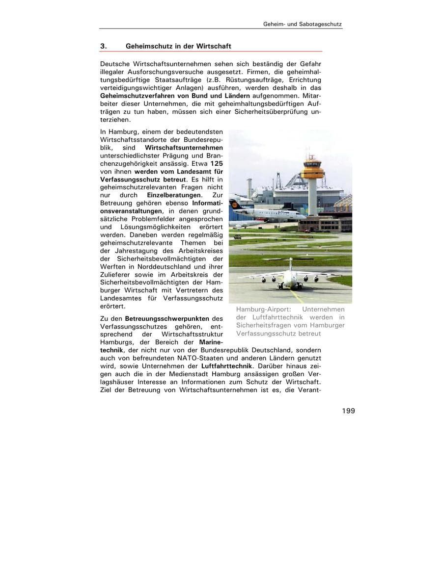 Seite 201 des Verfassungsschutzbericht 2002 Hamburg