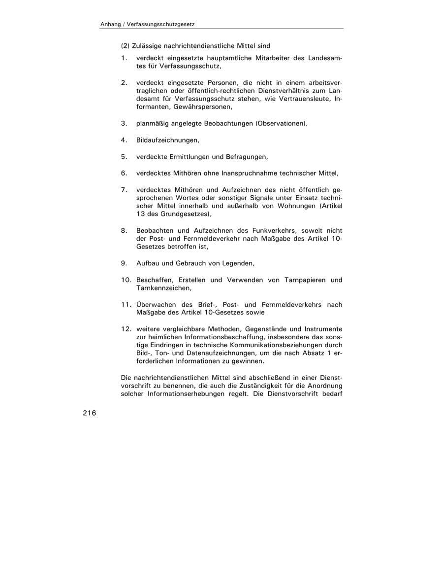 Seite 217 des Verfassungsschutzbericht 2003 Hamburg
