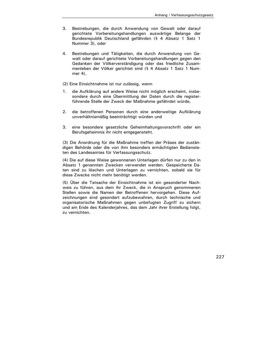 Seite 228 des Verfassungsschutzbericht 2003 Hamburg