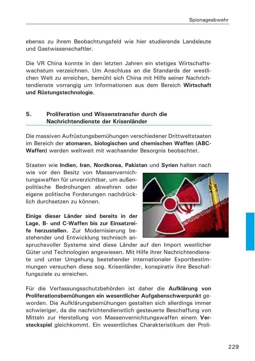Seite 229 des Verfassungsschutzbericht 2005 Hamburg
