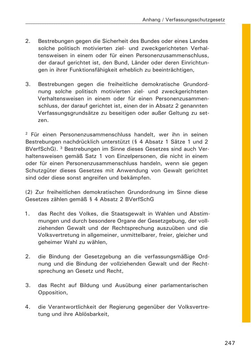 Seite 247 des Verfassungsschutzbericht 2005 Hamburg