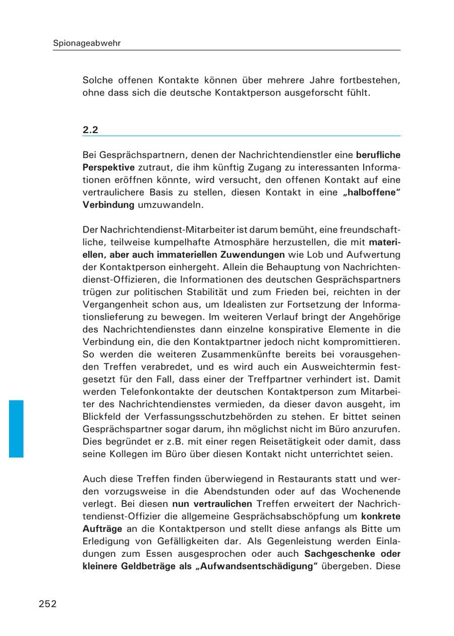 Seite 254 des Verfassungsschutzbericht 2006 Hamburg