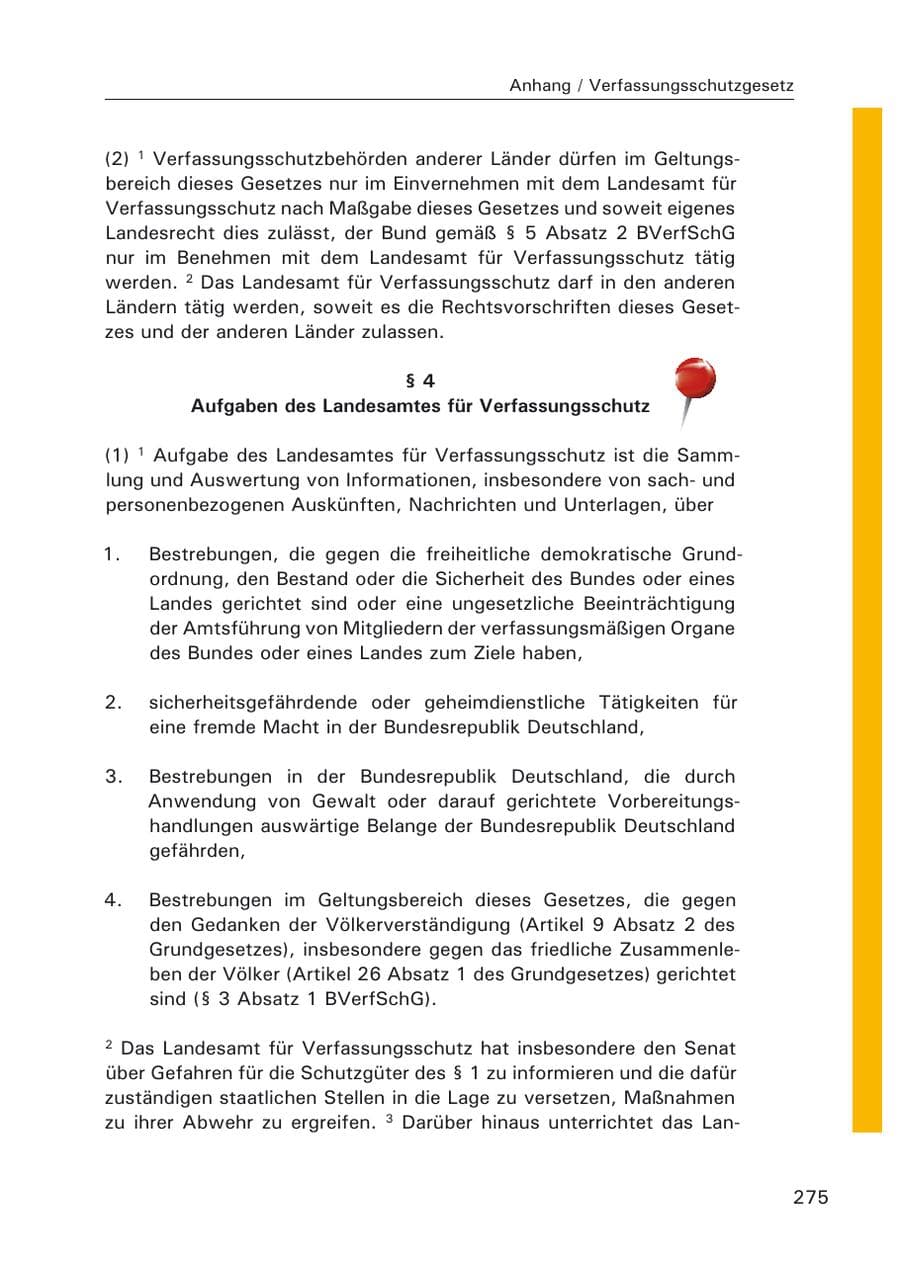 Seite 277 des Verfassungsschutzbericht 2006 Hamburg