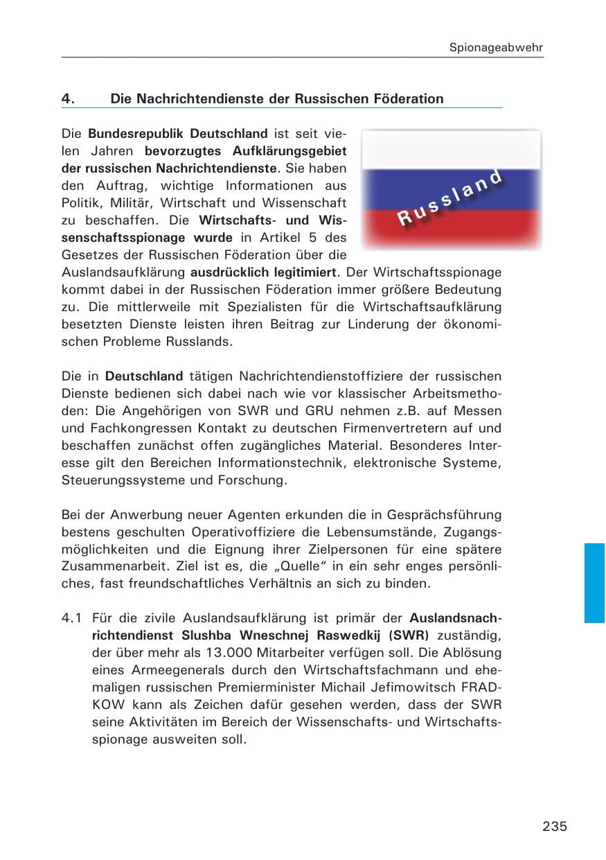 Seite 237 des Verfassungsschutzbericht 2008 Hamburg