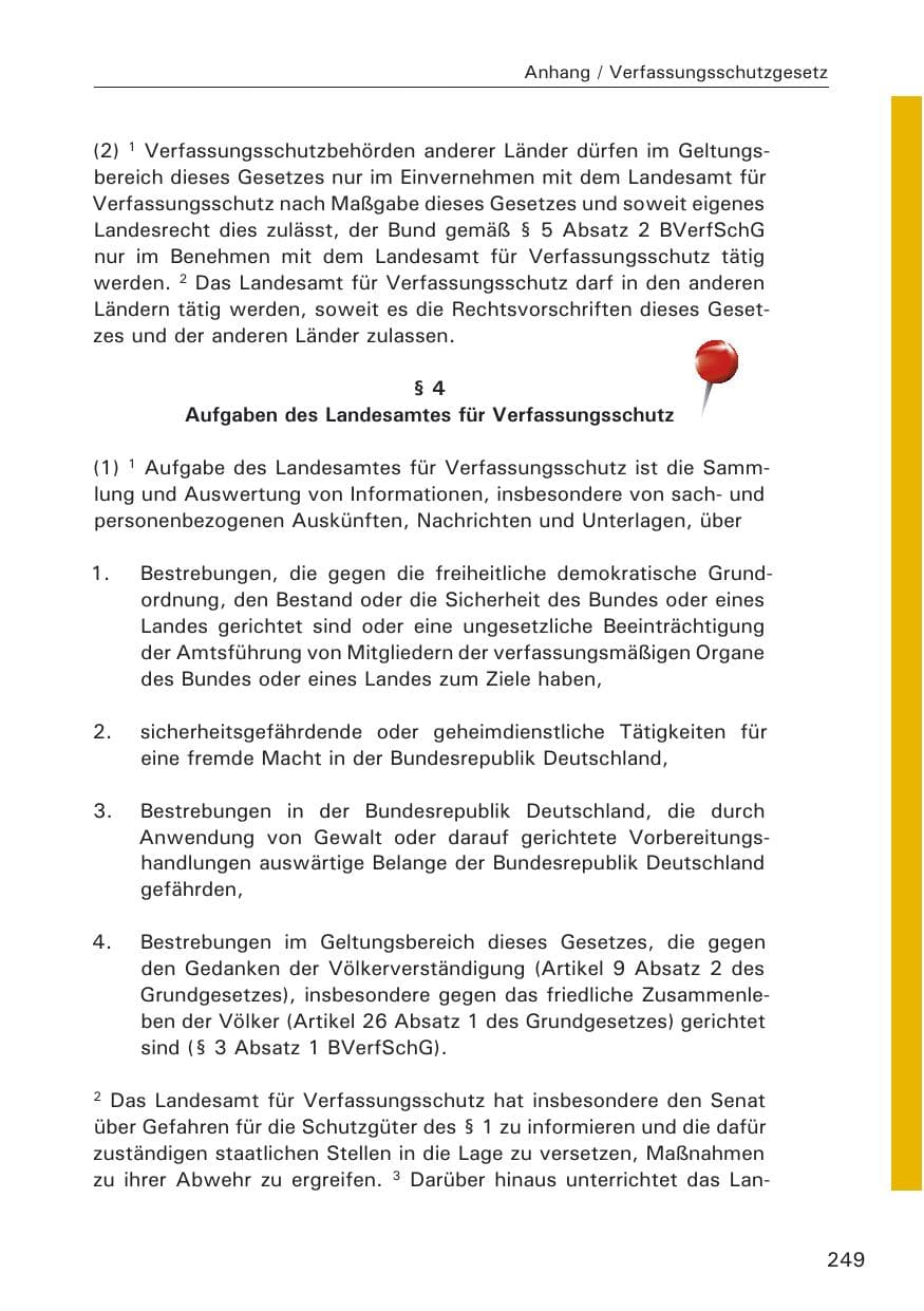 Seite 251 des Verfassungsschutzbericht 2008 Hamburg
