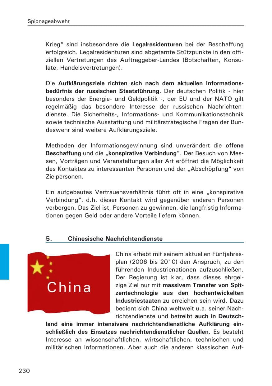 Seite 232 des Verfassungsschutzbericht 2009 Hamburg