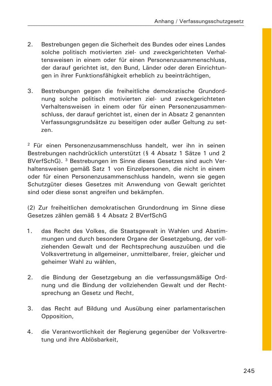 Seite 247 des Verfassungsschutzbericht 2009 Hamburg