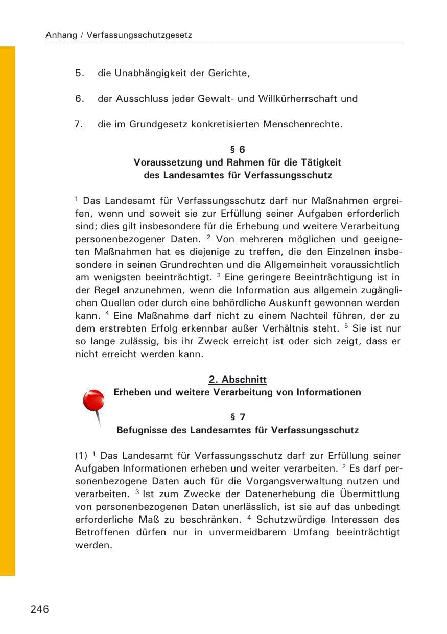 Seite 248 des Verfassungsschutzbericht 2009 Hamburg
