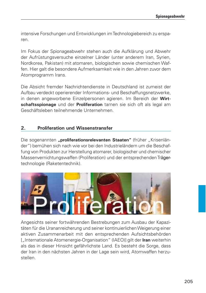 Seite 206 des Verfassungsschutzbericht 2011 Hamburg