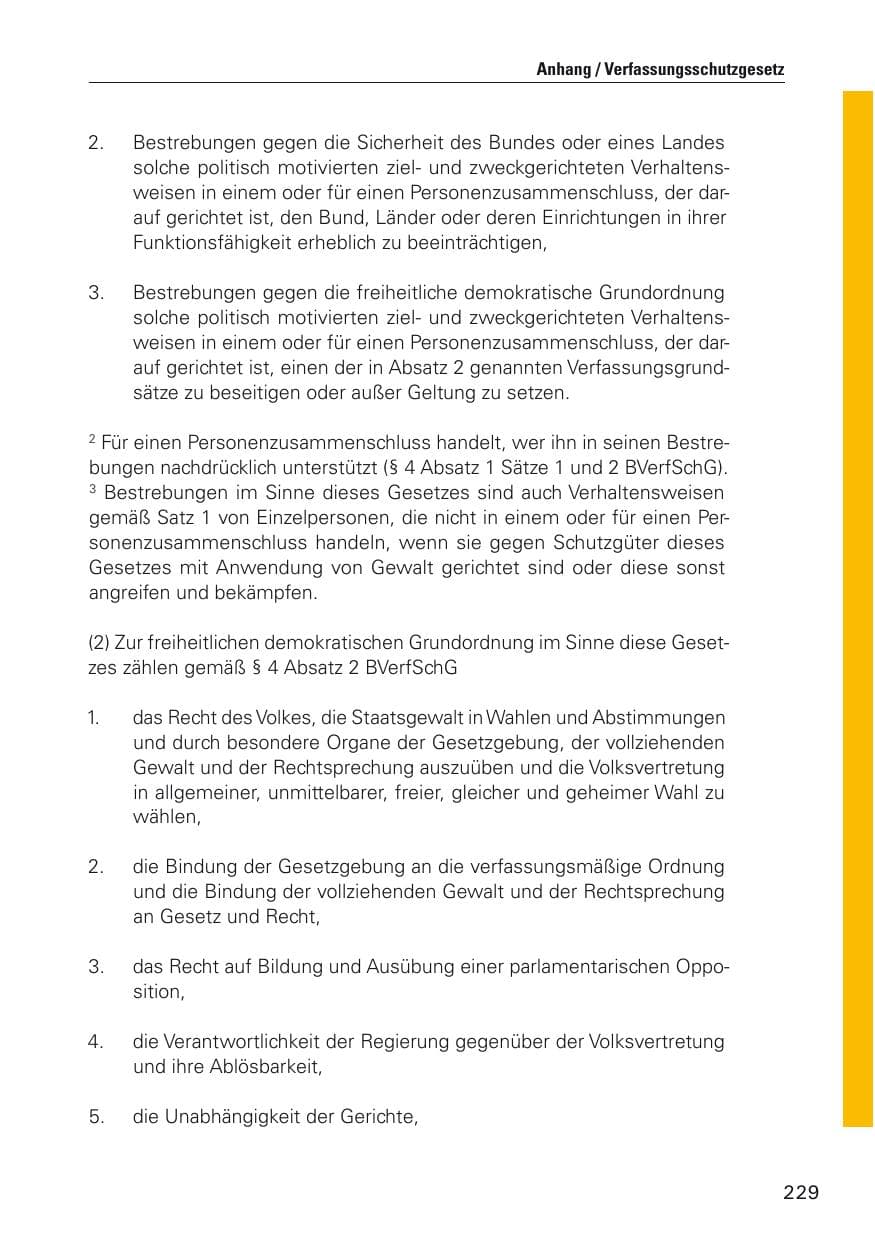 Seite 230 des Verfassungsschutzbericht 2011 Hamburg