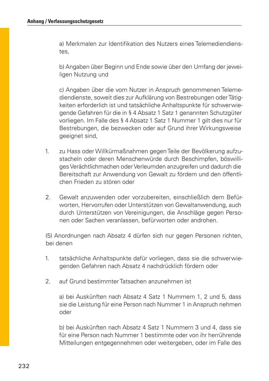 Seite 233 des Verfassungsschutzbericht 2011 Hamburg