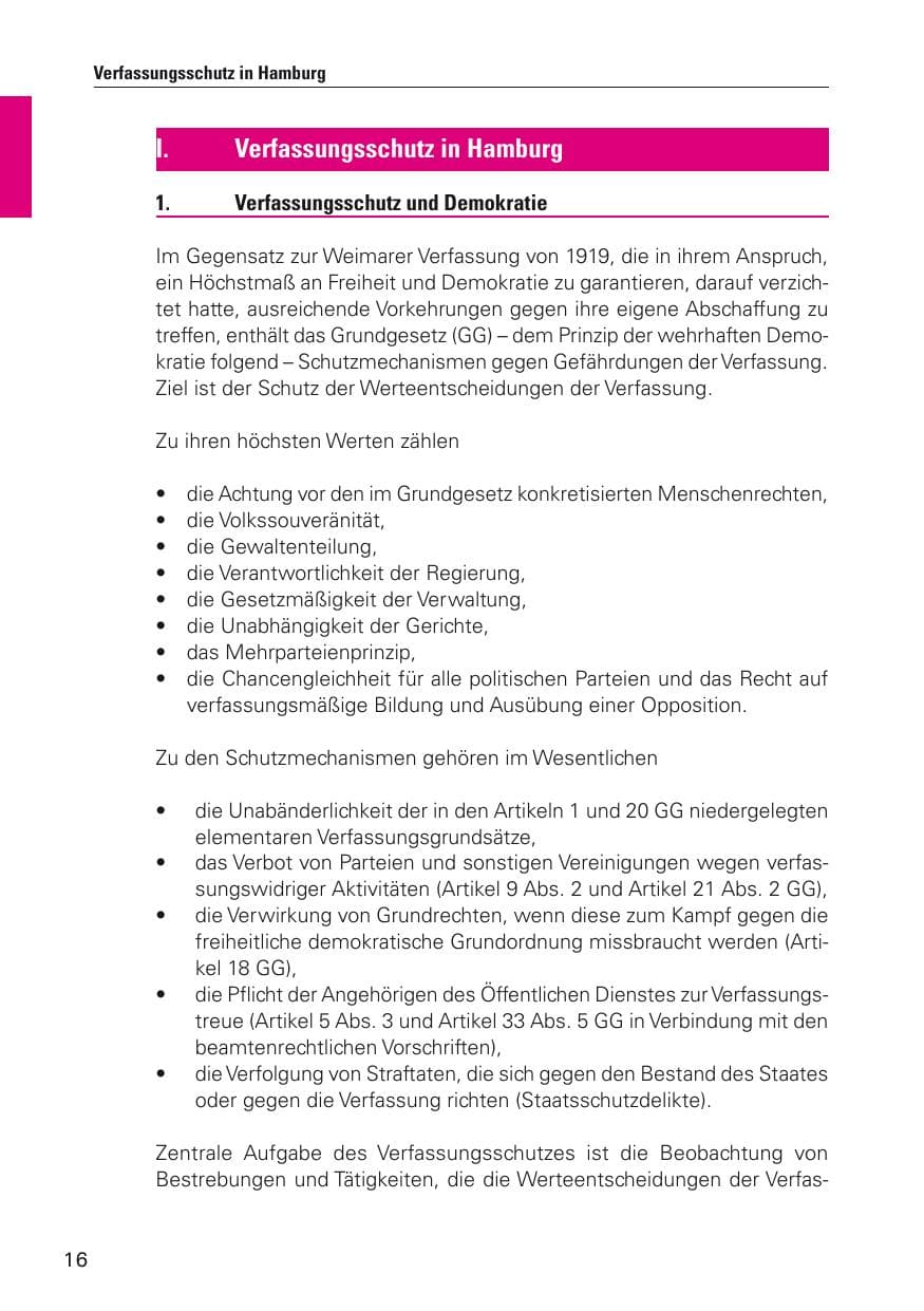 Seite 17 des Verfassungsschutzbericht 2012 Hamburg