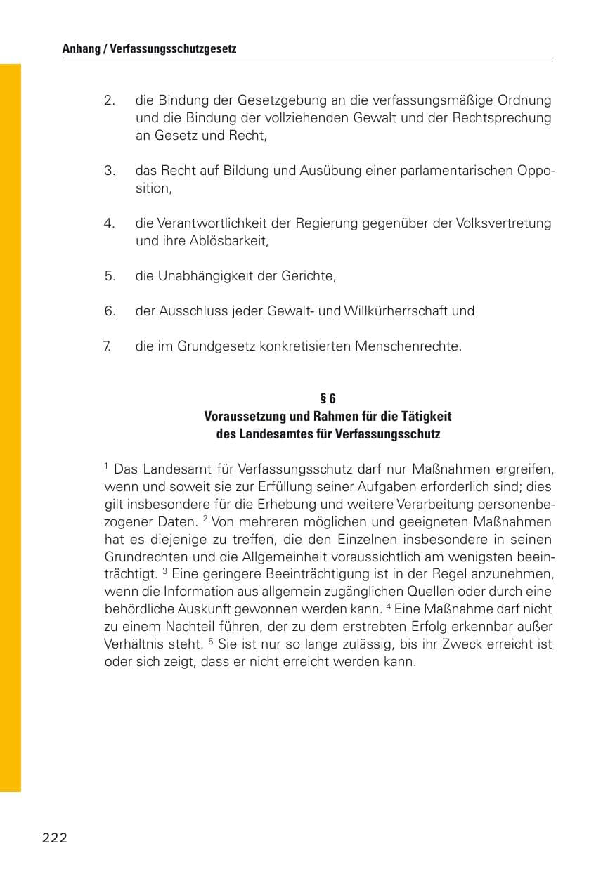 Seite 223 des Verfassungsschutzbericht 2012 Hamburg