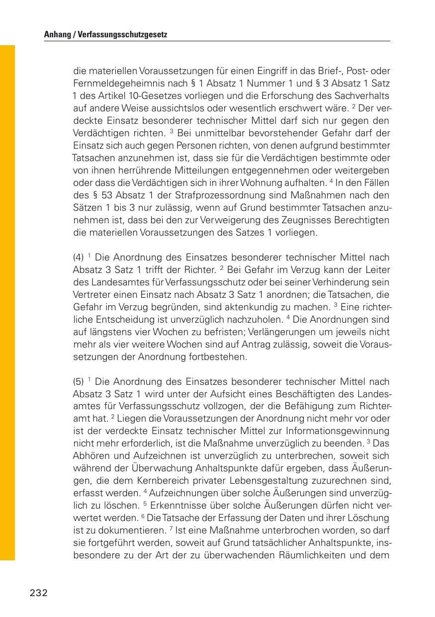 Seite 233 des Verfassungsschutzbericht 2012 Hamburg