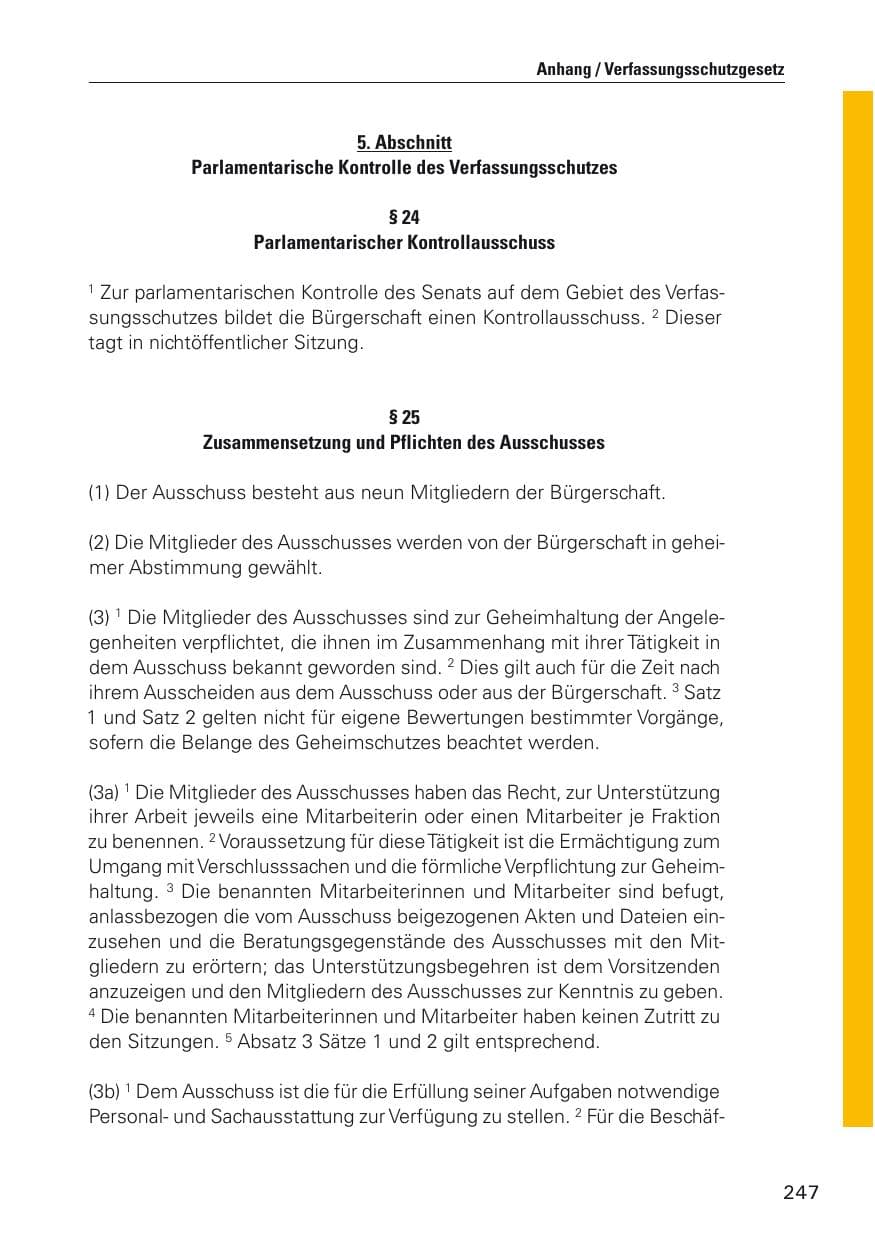 Seite 248 des Verfassungsschutzbericht 2012 Hamburg