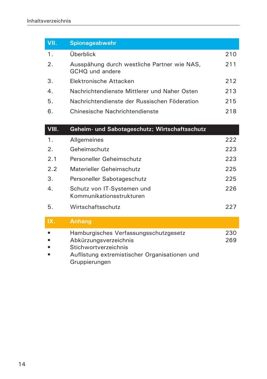 Seite 15 des Verfassungsschutzbericht 2013 Hamburg