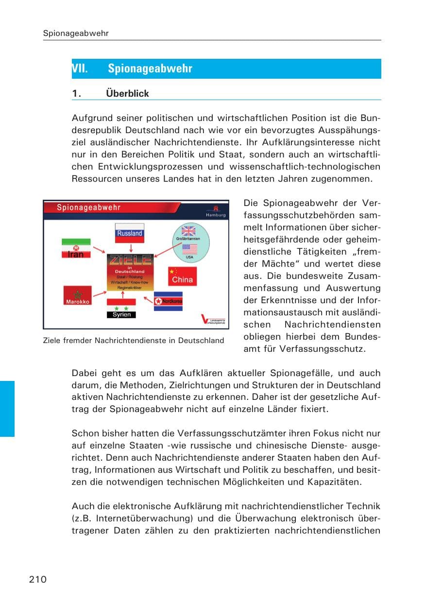 Seite 211 des Verfassungsschutzbericht 2013 Hamburg
