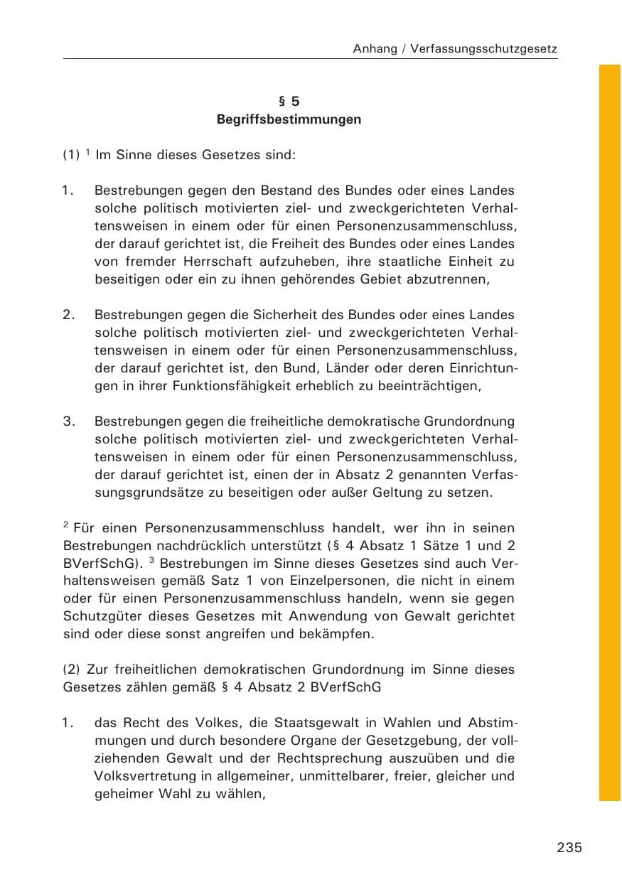 Seite 236 des Verfassungsschutzbericht 2013 Hamburg