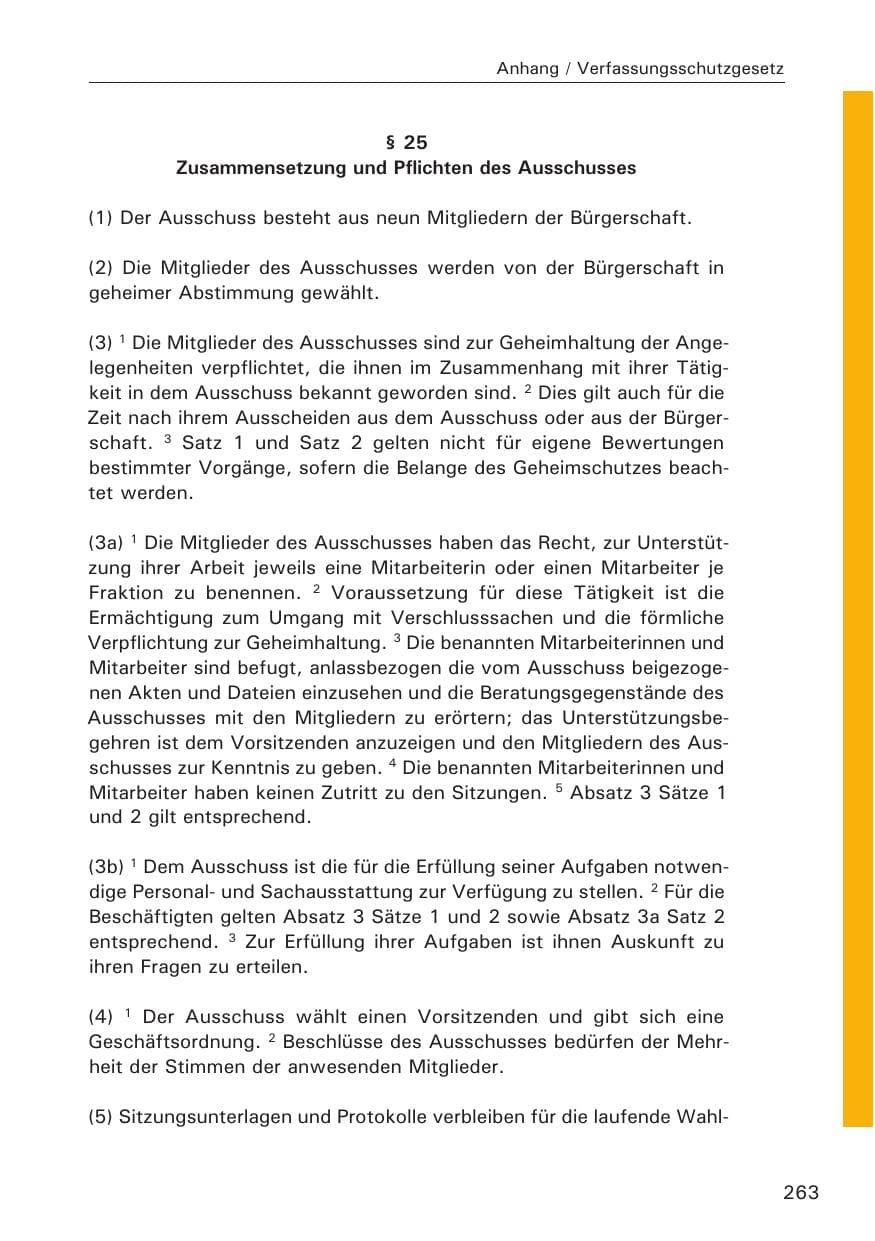 Seite 264 des Verfassungsschutzbericht 2013 Hamburg