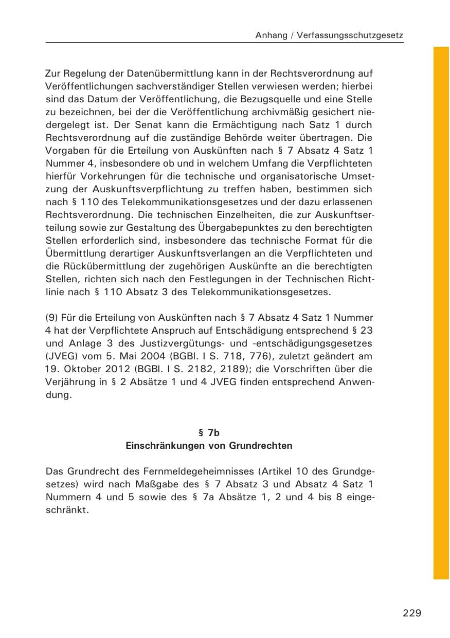 Seite 229 des Verfassungsschutzbericht 2014 Hamburg