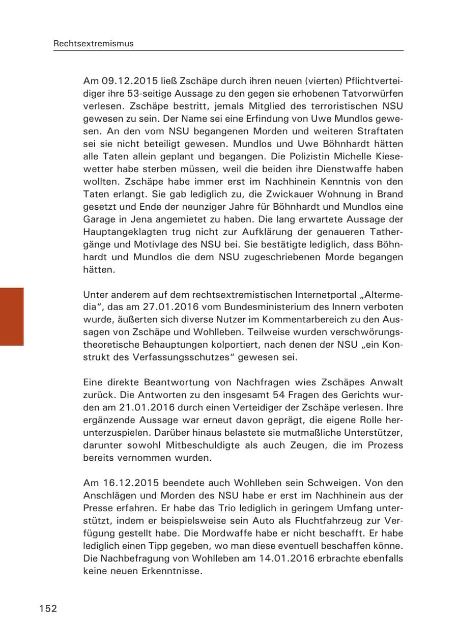 Seite 153 des Verfassungsschutzbericht 2015 Hamburg